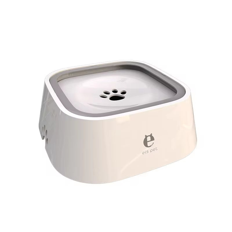 Pet Dog Cat Bowl Floating Bowl Water Drinker Not Wet Mouth Splash Water Cat Bowl Not Sprinkler Water Dispenser Portable Dog Bowl