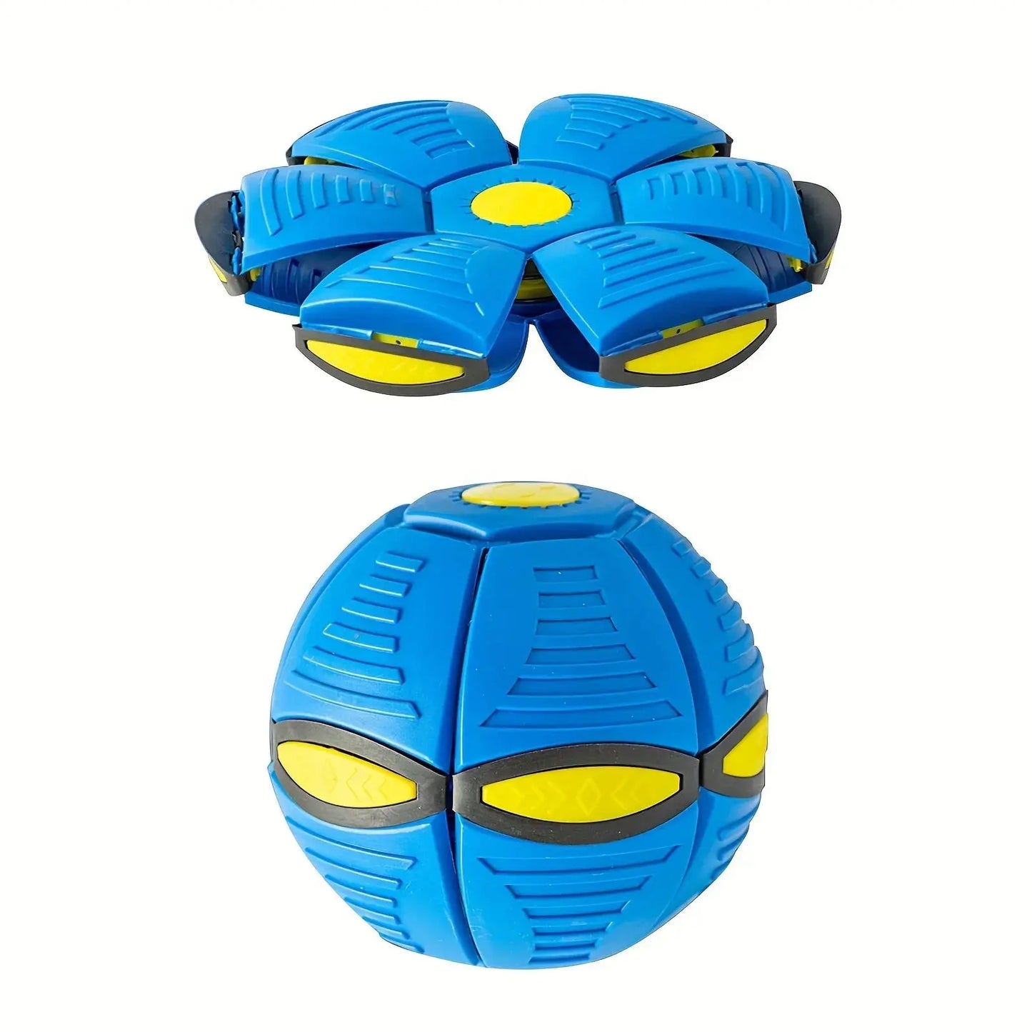 Flying Saucer Bouncing Ball Is A Durable, Elastic and Fun Dog Pet Toy Suitable for Outdoor Activities and Exercise PetsFani