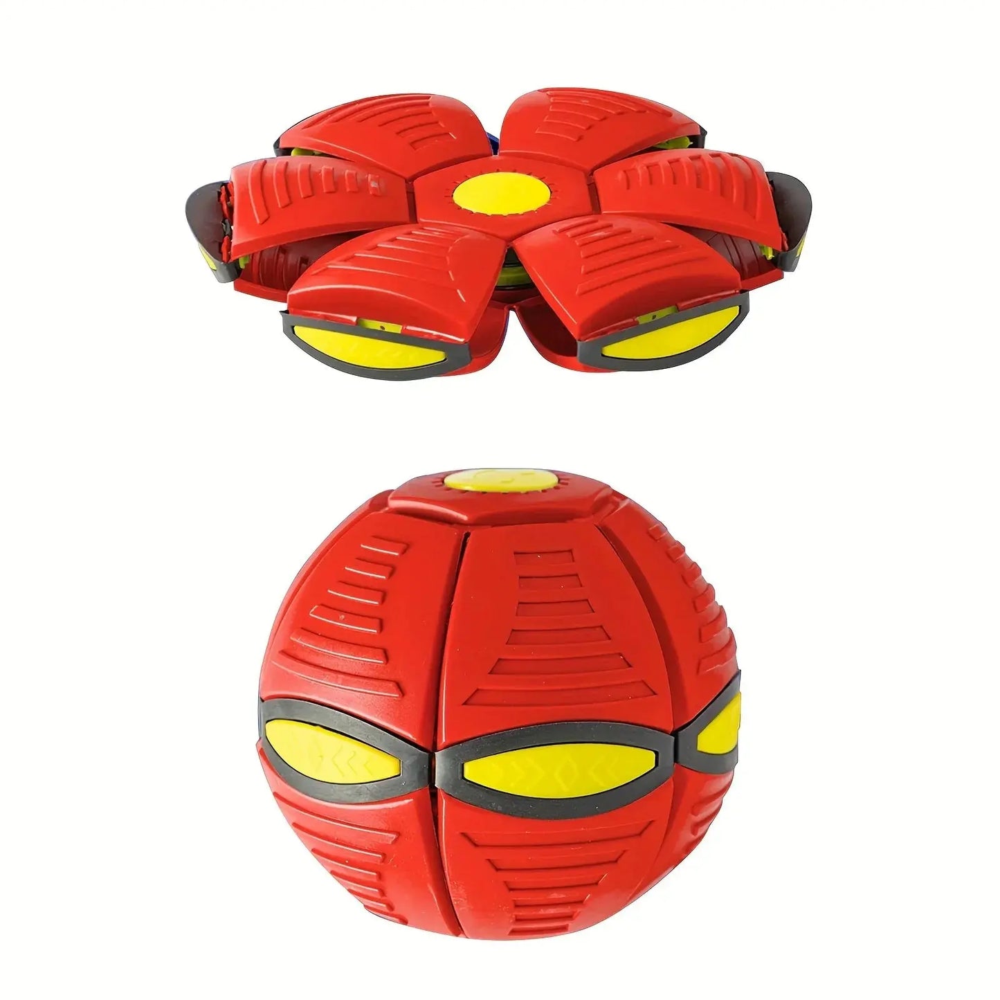 Flying Saucer Bouncing Ball Is A Durable, Elastic and Fun Dog Pet Toy Suitable for Outdoor Activities and Exercise PetsFani