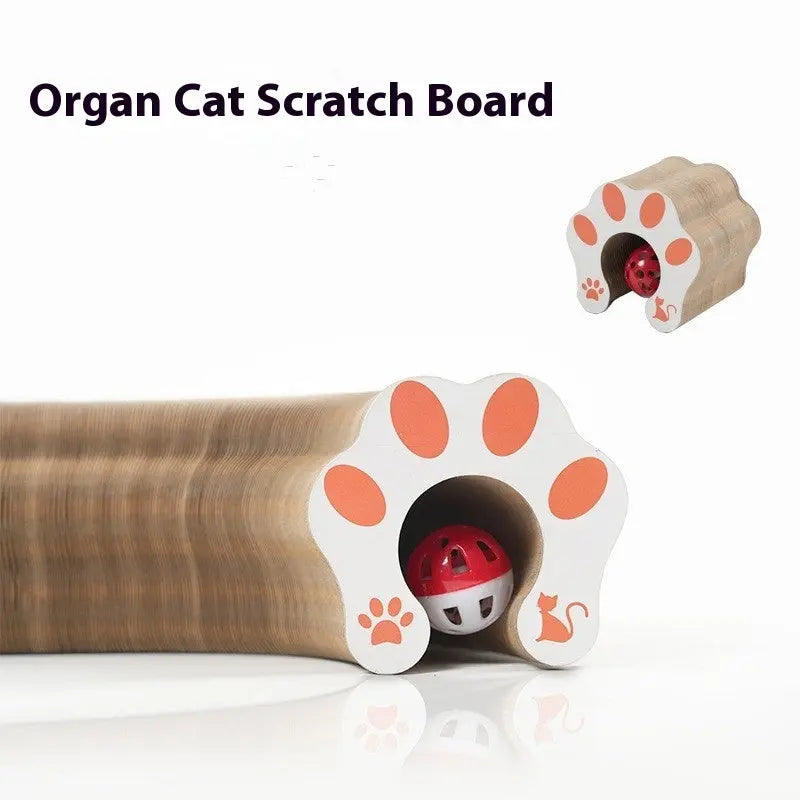 Organ Cat Scratch Board Strong Magnetic Foldable Self-Hi Toy PetsFani