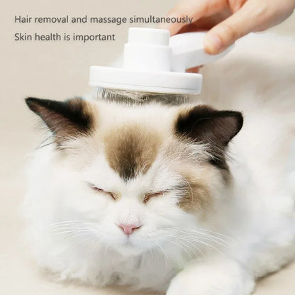 Pet Magic Comb Cat Comb Hair Removal One Click Floating Hair Removal Cat Dog Universal Cleaning Pet Beauty Supplies PetsFani