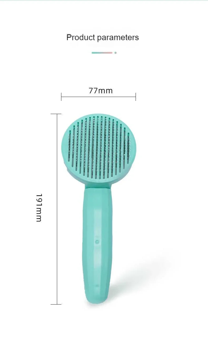 Pet Magic Comb Cat Comb Hair Removal One Click Floating Hair Removal Cat Dog Universal Cleaning Pet Beauty Supplies PetsFani