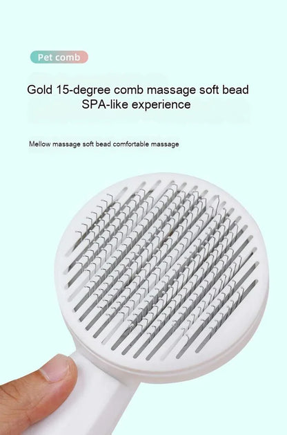 Pet Magic Comb Cat Comb Hair Removal One Click Floating Hair Removal Cat Dog Universal Cleaning Pet Beauty Supplies PetsFani